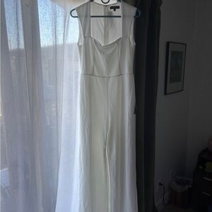 Lulu's White Jumpsuit